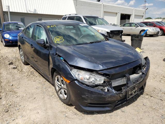 Photo 1 from auction – 2018 HONDA CIVIC LX with VIN 19XFC2F56JE008659