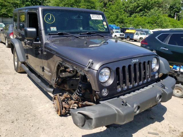 JEEP WRANGLER U 2014 with VIN 1C4BJWDG9EL289725 - Photo from auction