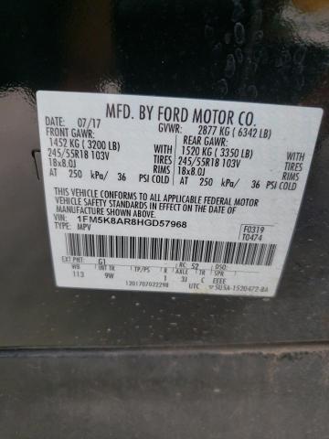 Photo 10 from auction – 2017 FORD EXPLORER P with VIN 1FM5K8AR8HGD57968