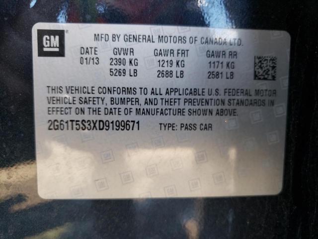 Photo 10 from auction – 2013 CADILLAC XTS PREMIU with VIN 2G61T5S3XD9199671