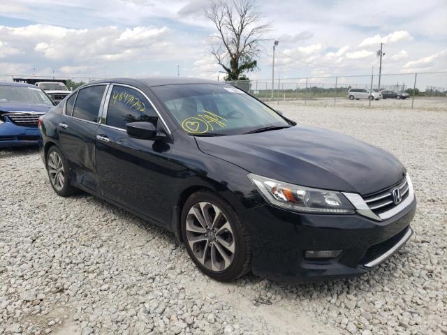 HONDA ACCORD SPO 2014 with VIN 1HGCR2F59EA249742 - Photo from auction