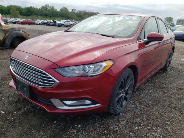 Photo 2 from auction – 2018 FORD FUSION SE with VIN 3FA6P0HD2JR136439