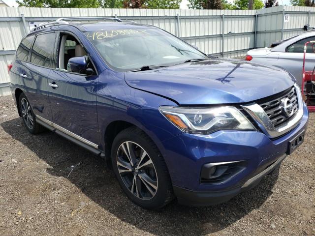 NISSAN PATHFINDER 2017 with VIN 5N1DR2MM6HC909382 - Photo from auction