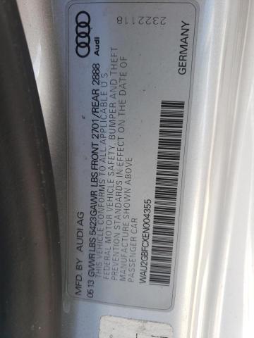 Photo 10 from auction – 2014 AUDI A7 PRESTIG with VIN WAU2GBFCXEN004355