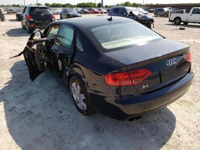 Photo 3 from auction – 2010 AUDI A4 PREMIUM with VIN WAUBFAFL8AN033568