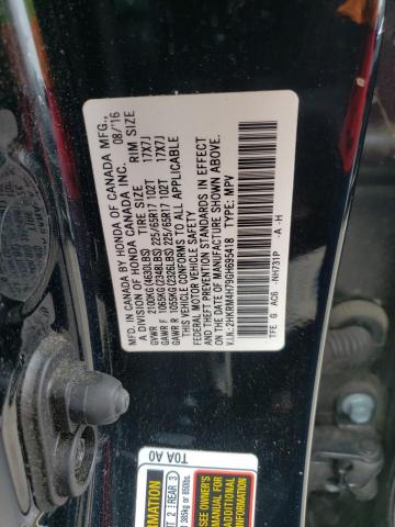 Photo 10 from auction – 2016 HONDA CR-V EXL with VIN 2HKRM4H79GH695418