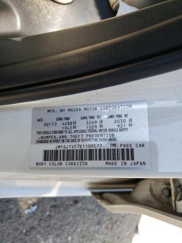 Photo 10 from auction – 2014 MAZDA 6 TOURING with VIN JM1GJ1V57E1109577