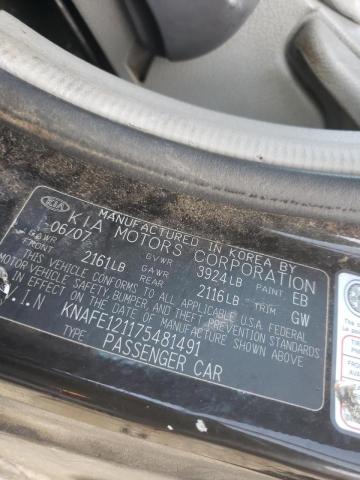 Zdjęcie 10 z aukcji – 2007 KIA SPECTRA EX z VIN KNAFE121175481491