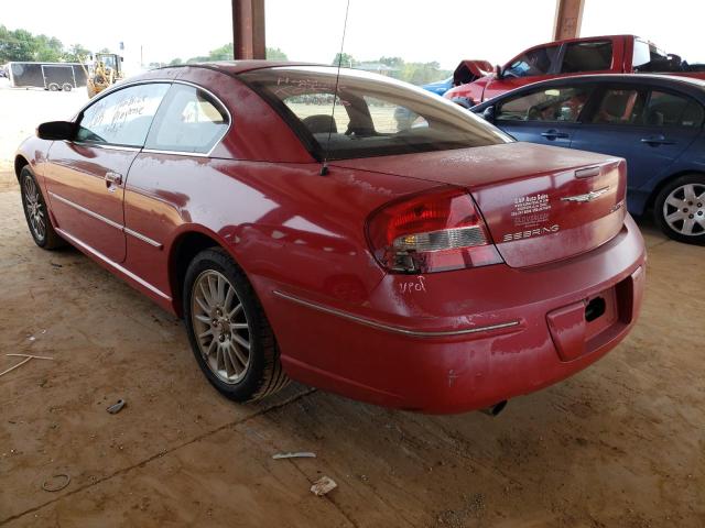 Photo 3 from auction – 2004 CHRYSLER SEBRING LI with VIN 4C3AG52H34E153452
