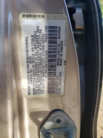 Photo 10 from auction – 2001 TOYOTA COROLLA CE with VIN 2T1BR12E41C387284