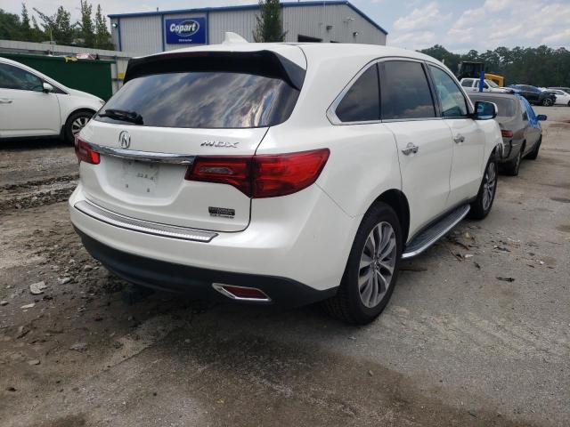 Photo 4 from auction – 2015 ACURA MDX TECHNO with VIN 5FRYD4H48FB018678