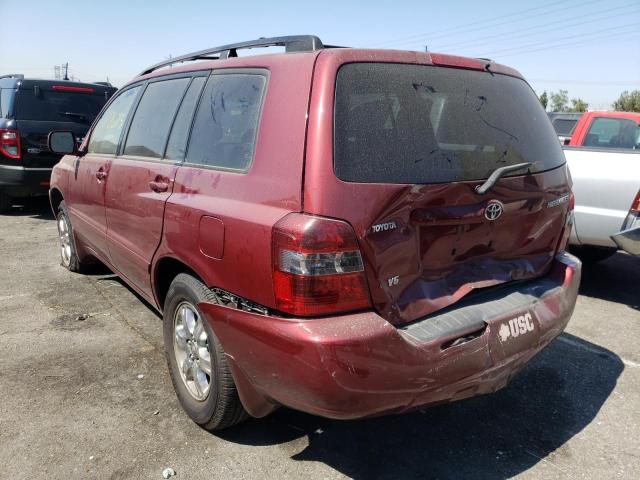Photo 3 from auction – 2006 TOYOTA HIGHLANDER with VIN JTEDP21A860119855