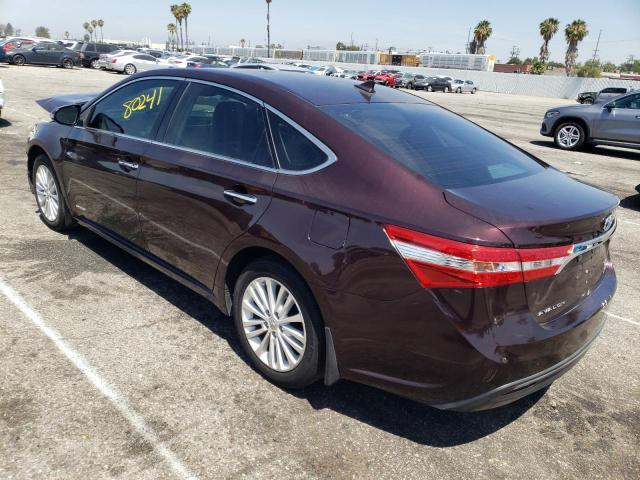 Photo 3 from auction – 2013 TOYOTA AVALON HYB with VIN 4T1BD1EB2DU001254
