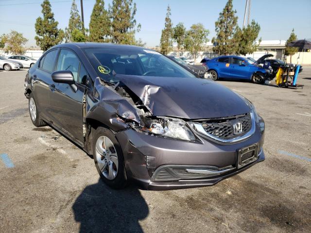HONDA CIVIC LX 2015 with VIN 2HGFB2F5XFH543459 - Photo from auction
