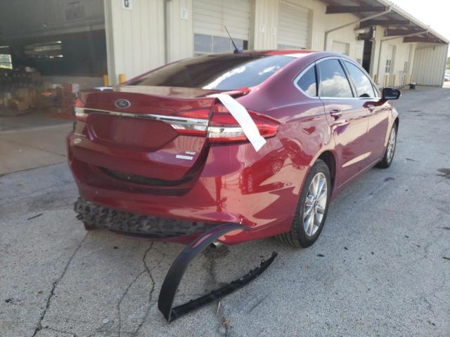 Photo 4 from auction – 2017 FORD FUSION SE with VIN 3FA6P0HD6HR405648