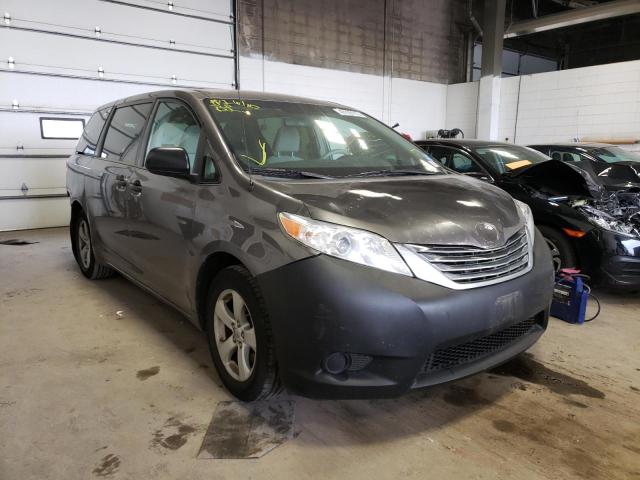 TOYOTA SIENNA 2011 with VIN 5TDKA3DC7BS001643 - Photo from auction