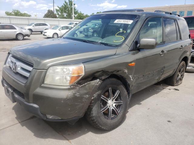 Foto 2 de la subasta – 2006 HONDA PILOT EX con VIN 5FNYF18546B026389