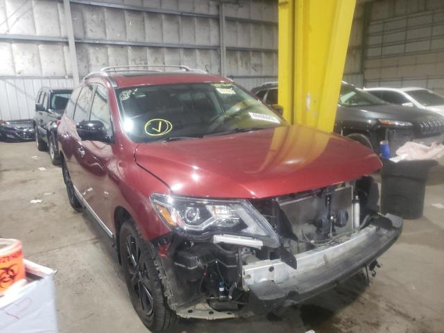 NISSAN PATHFINDER 2017 with VIN 5N1DR2MM3HC660846 - Photo from auction
