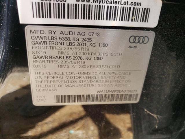 Photo 10 from auction – 2014 AUDI Q5 PREMIUM with VIN WA1LFAFP3EA019823