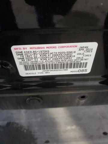 Photo 10 from auction – 2016 MITSUBISHI OUTLANDER with VIN JA4AP3AU6GZ041588