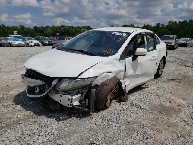 Photo 2 from auction – 2014 HONDA CIVIC LX with VIN 19XFB2F59EE002430