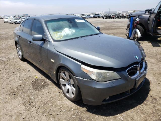 BMW 530 I 2007 with VIN WBANE73517CM54335 - Photo from auction