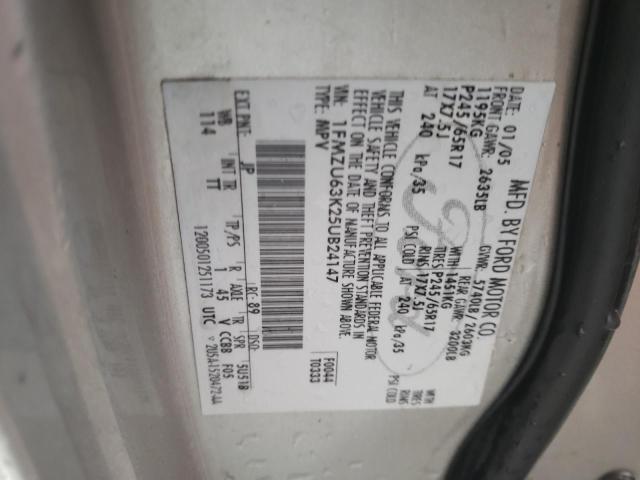 Foto 10 de la subasta – 2005 FORD EXPLORER X con VIN 1FMZU63K25UB24147