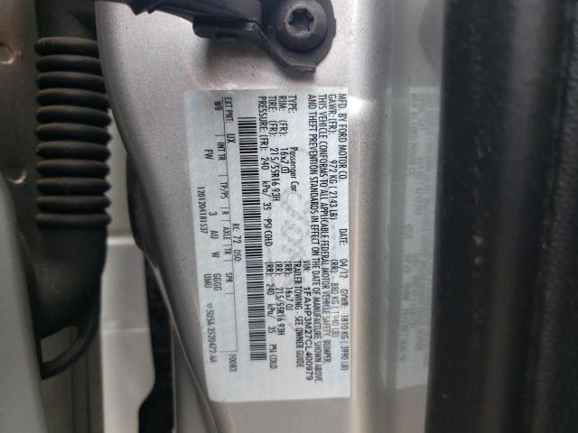 Photo 10 from auction – 2012 FORD FOCUS SEL with VIN 1FAHP3M27CL400979