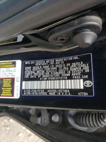 Photo 10 from auction – 2014 TOYOTA CAMRY with VIN 4T1BF1FK8EU313119