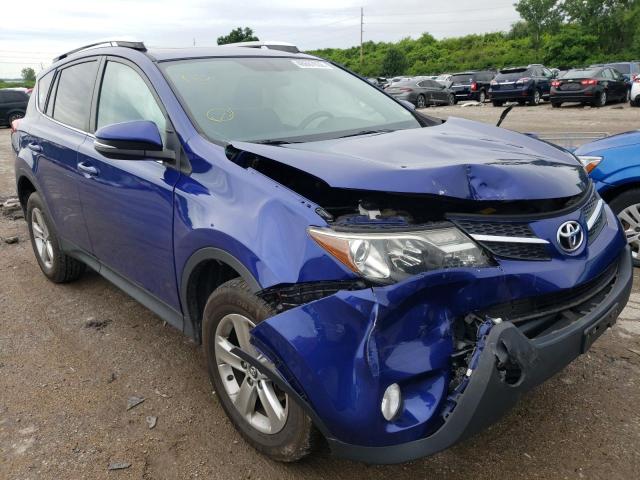TOYOTA RAV4 XLE 2015 with VIN 2T3RFREV1FW394997 - Photo from auction