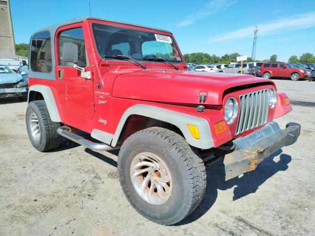 JEEP WRANGLER / 2000 with VIN 1J4FA49S2YP753724 - Photo from auction