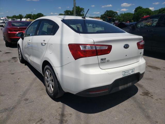 Photo 3 from auction – 2013 KIA RIO LX with VIN KNADM4A39D6250777