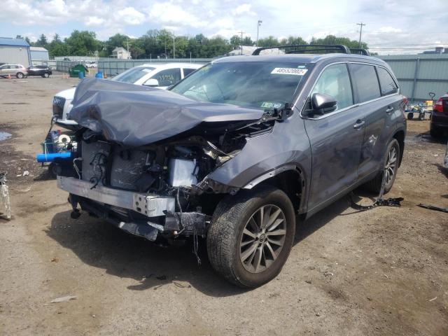 Photo 2 from auction – 2019 TOYOTA HIGHLANDER with VIN 5TDJZRFH1KS702226