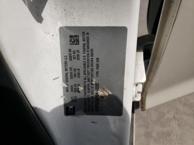 Photo 10 from auction – 2012 BUICK VERANO with VIN 1G4PS5SK7C4148305