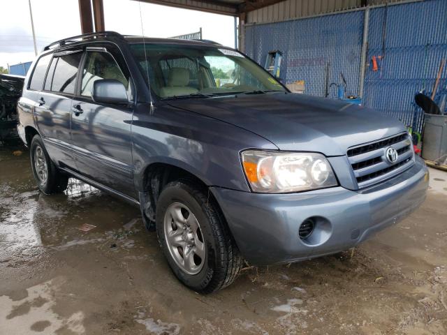 TOYOTA HIGHLANDER 2005 with VIN JTEGD21A650121592 - Photo from auction