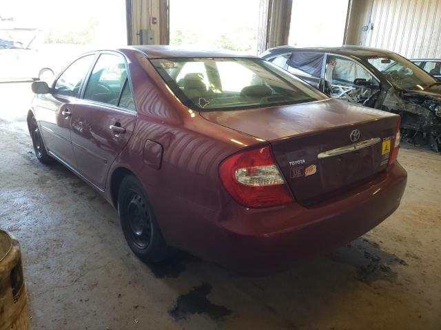 Photo 3 from auction – 2002 TOYOTA CAMRY LE with VIN 4T1BE32K82U012771