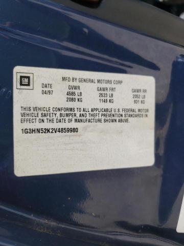Photo 10 from auction – 1997 OLDSMOBILE 88 BASE with VIN 1G3HN52K2V4859980