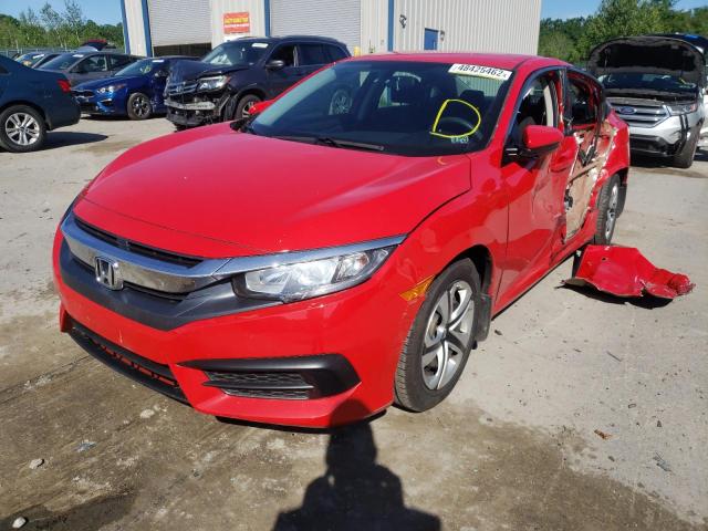 Photo 2 from auction – 2018 HONDA CIVIC LX with VIN 2HGFC2F5XJH535075
