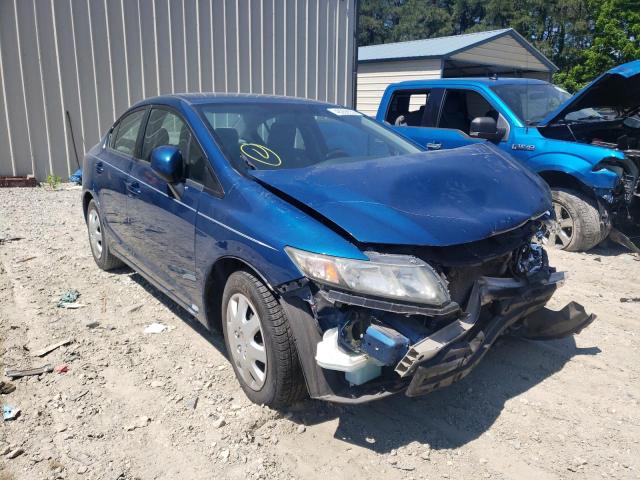 Photo 1 from auction – 2013 HONDA CIVIC LX with VIN 2HGFB2F58DH592060
