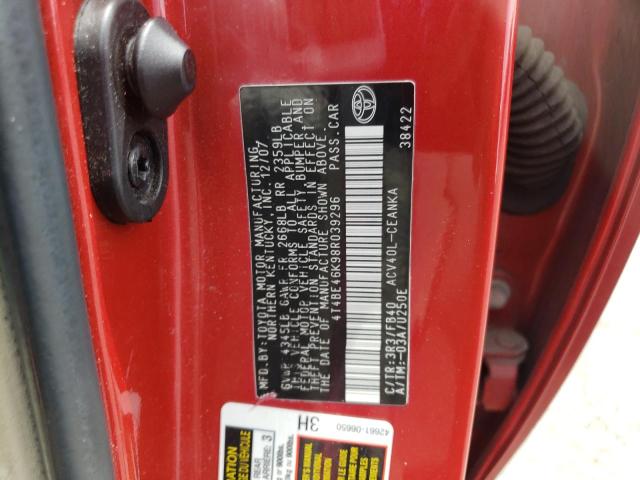 Photo 10 from auction – 2008 TOYOTA CAMRY CE with VIN 4T4BE46K98R039296