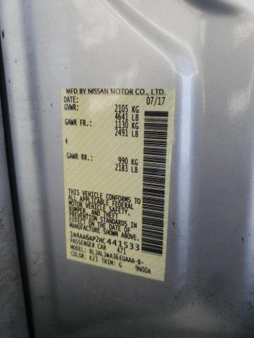 Photo 10 from auction – 2017 NISSAN MAXIMA 3.5 with VIN 1N4AA6AP2HC441533