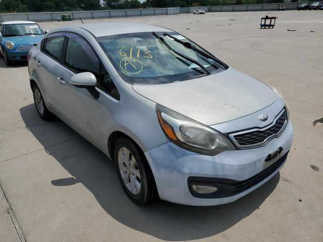 KIA RIO 2013 with VIN KNADN4A33D6227119 - Photo from auction
