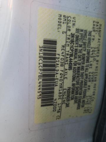 Photo 10 from auction – 2011 NISSAN VERSA S with VIN 3N1BC1CP7BL444595