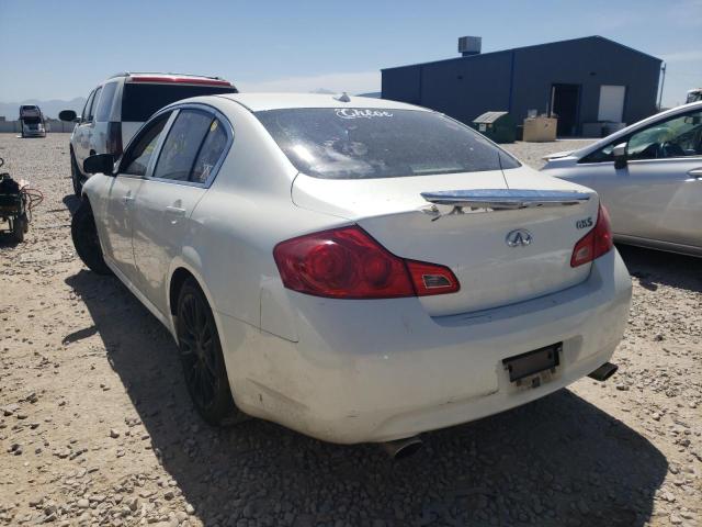 Photo 3 from auction – 2007 INFINITI G35 with VIN JNKBV61E37M709109