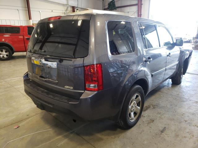 Photo 4 from auction – 2015 HONDA PILOT LX with VIN 5FNYF4H2XFB027151