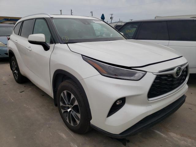 Photo 1 from auction – 2021 TOYOTA HIGHLANDER with VIN 5TDGZRBH6MS111893