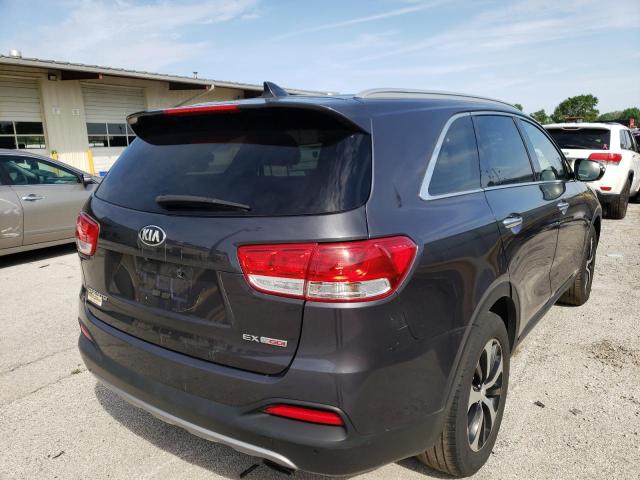 Photo 4 from auction – 2016 KIA SORENTO EX with VIN 5XYPHDA15GG018553