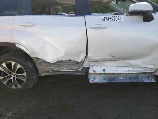 Photo 9 from auction – 2021 TOYOTA HIGHLANDER with VIN 5TDGZRBH7MS074417