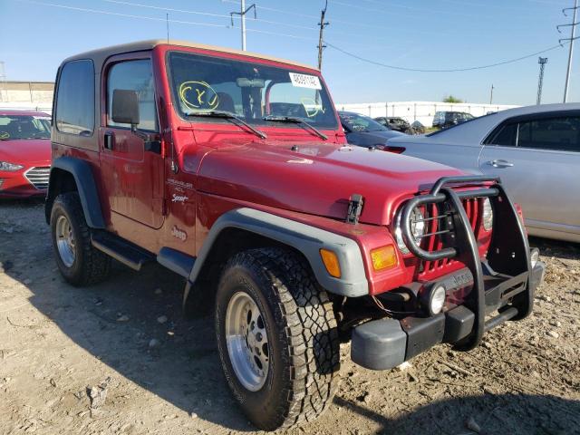 Photo 1 from auction – 1998 JEEP WRANGLER / with VIN 1J4FY19S7WP788668