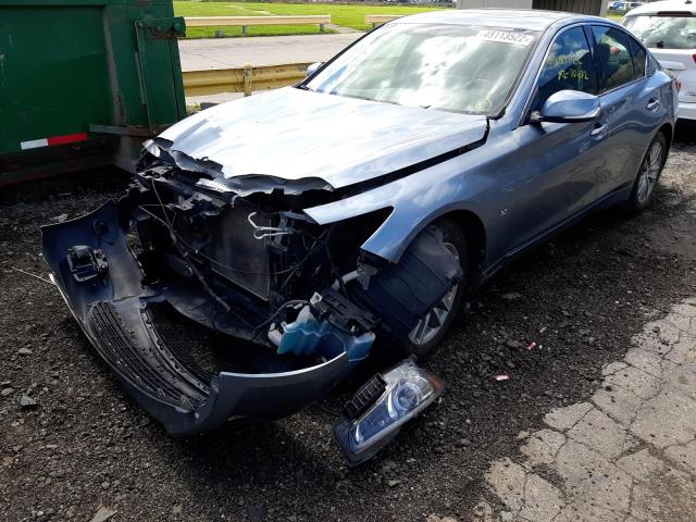Photo 2 from auction – 2014 INFINITI Q50 BASE with VIN JN1BV7AR3EM695738